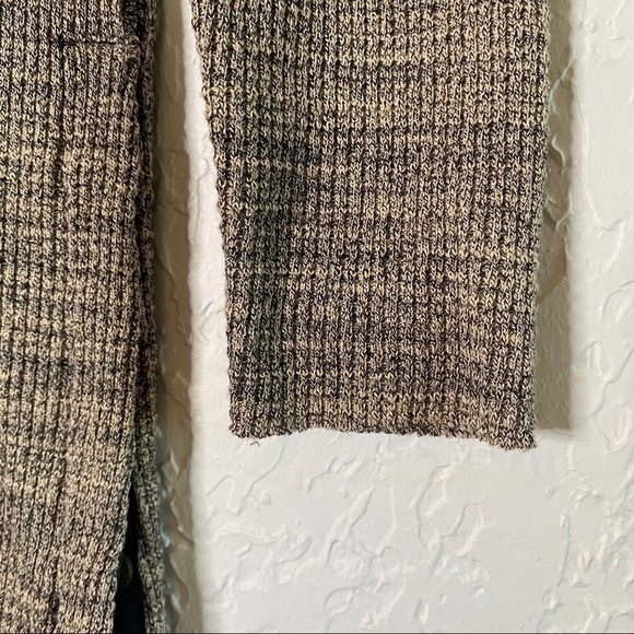 Madewell Thermal Side-Button Tee Rib Marled Tan Size XS - Picture 7 of 11